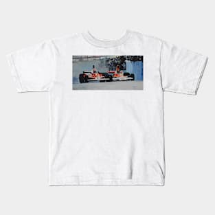 Niki Lauda vs James Hunt Kids T-Shirt